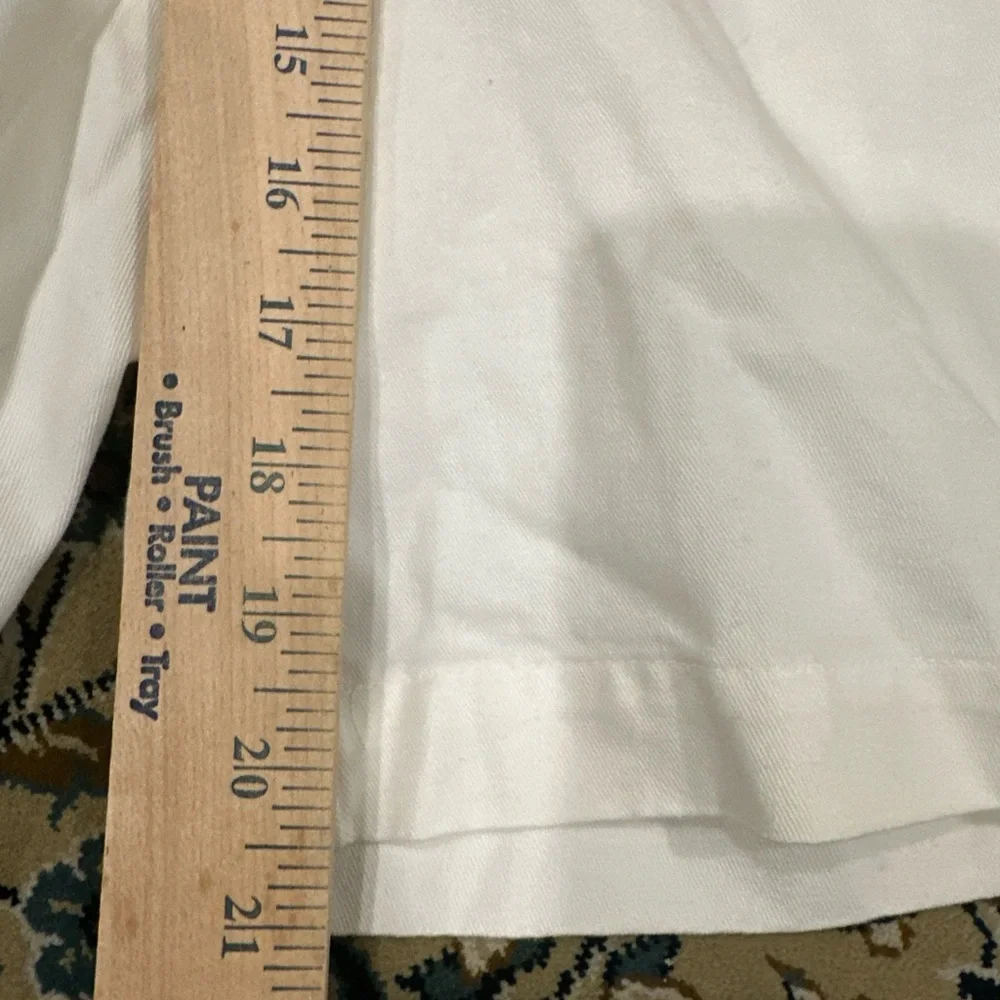 Ralph Lauren Polo Chinos Men's Flat Front White Shorts — Classic Summer Staple
